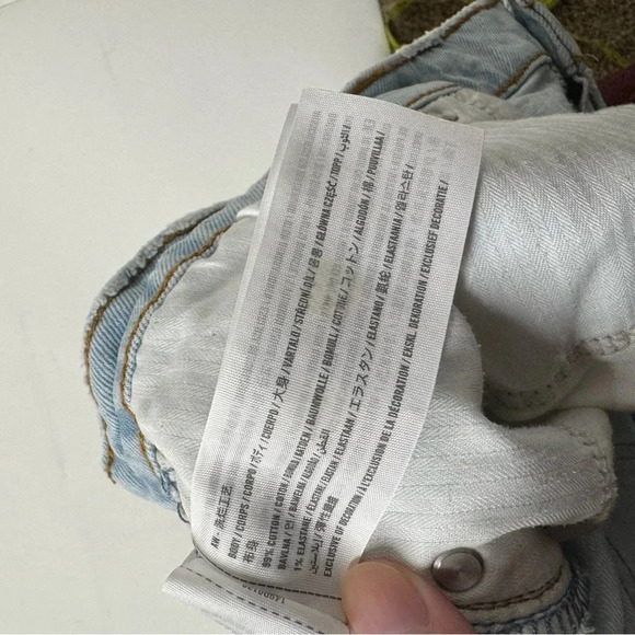 Abercrombie & Fitch "The Mom Short" High Rise Curve Love Size 35/20 - Picture 7 of 8